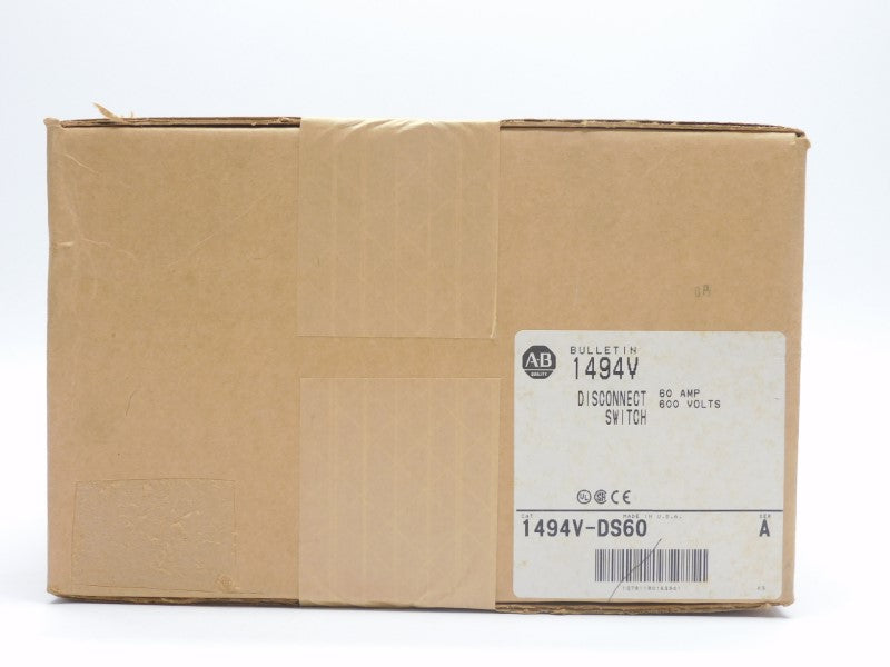 ALLEN BRADLEY 1494V-DS60 SER. A 600V 60A NSFS