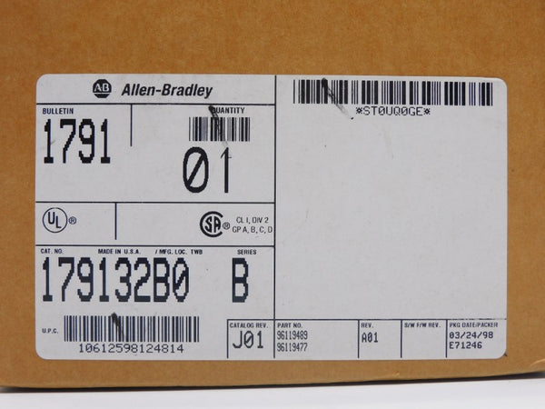 ALLEN BRADLEY 1791-32B0 SER. B DATE: 1998 NSFS