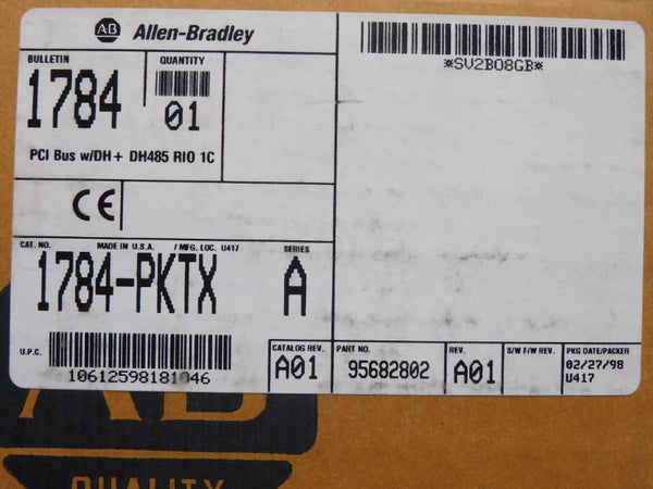 ALLEN BRADLEY 1784-PKTX SER. A NSMP