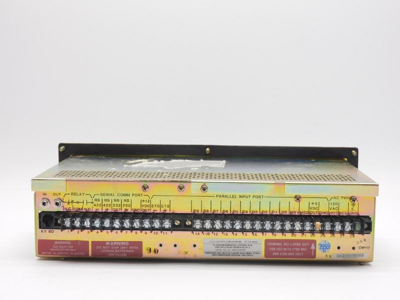ALLEN BRADLEY 2706-B21J8 SER. E 110/120VAC 3A NSMP