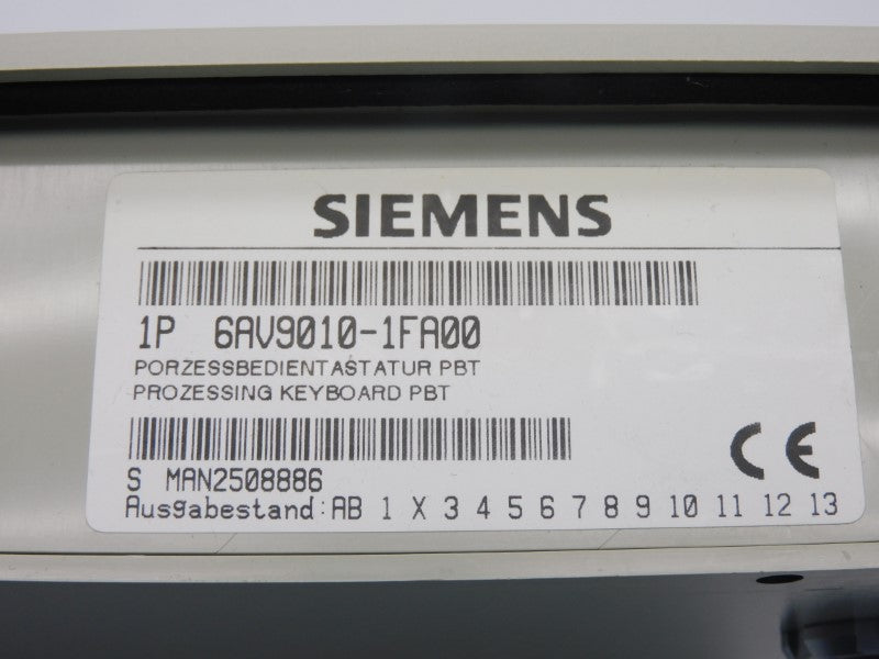 SIEMENS 6AV9010-1FA00 F/W 02 NSMP