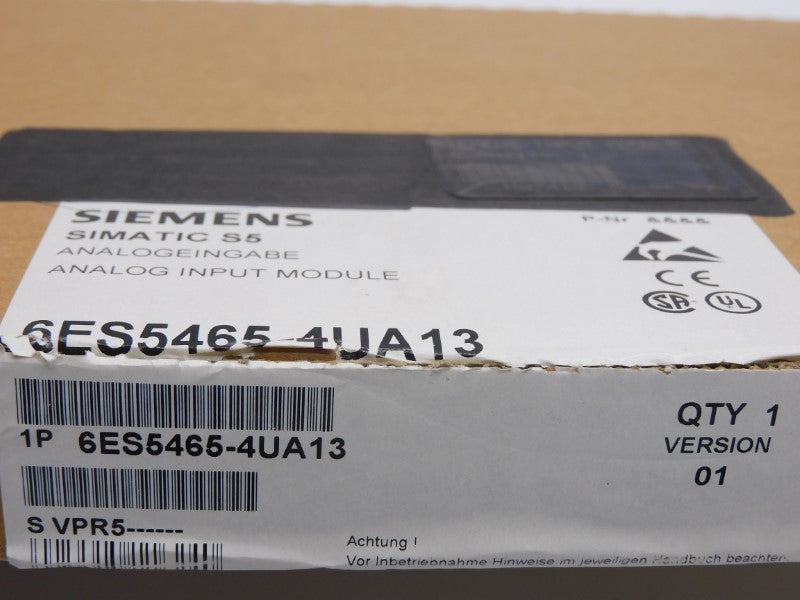 SIEMENS 6ES5465-4UA13 F/W 01 NSMP