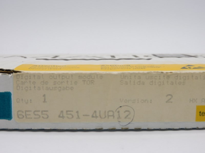 SIEMENS 6ES5451-4UA12 F/W 2 NSMP