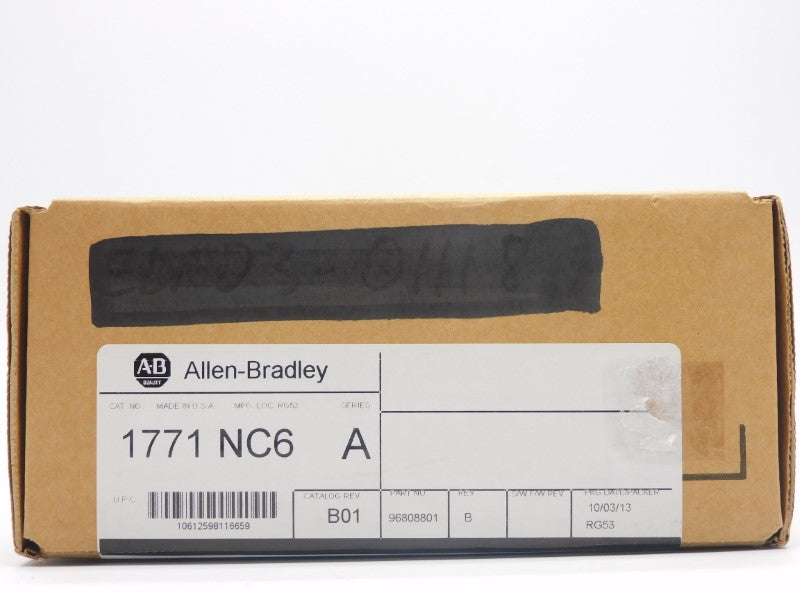 ALLEN BRADLEY 1771-NC6 SER. A DATE: 2013 NSFS