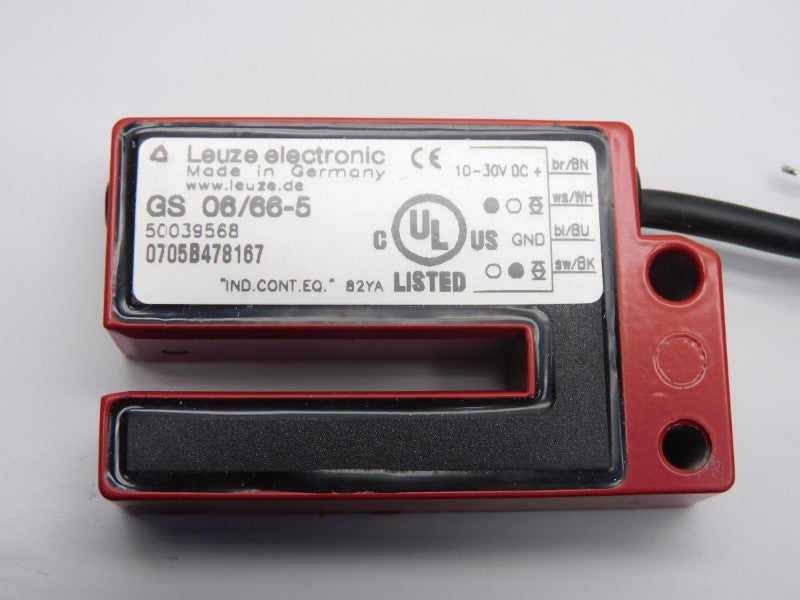 LEUZE ELECTRONIC GS06/66-5 10-30VDC NSMP