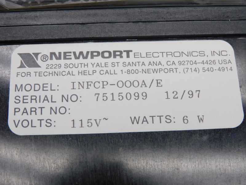 NEWPORT ELECTRONICS INFCP-000A/E 115V NSMP