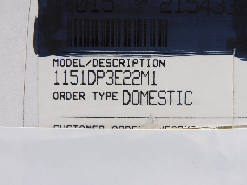 ROSEMOUNT 1151DP3E22M1 45VDC 2000PSI NSMP