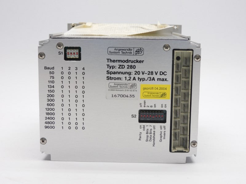AST ZD280 20-28VDC 3A NSNP