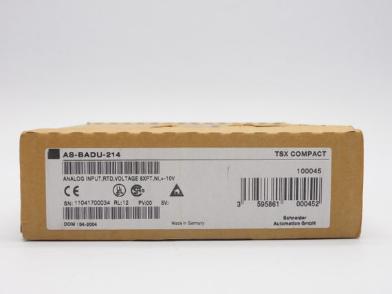 SCHNEIDER ELECTRIC AS-BADU-214 -/+10V NSFS