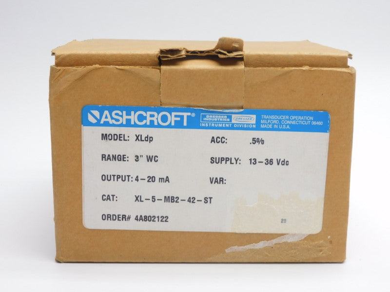 ASHCROFT XL-5-MB2-42-ST 13-36VDC NSMP