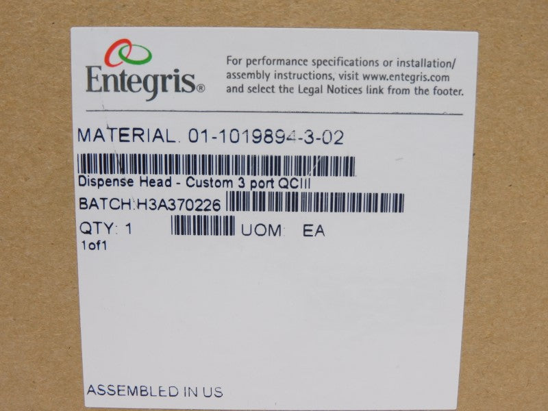 ENTEGRIS 01-1019894-3-02 NSMP