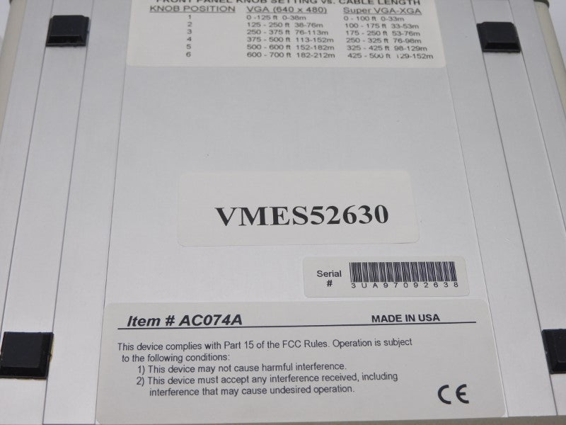 BLACK BOX AC074A NSMP