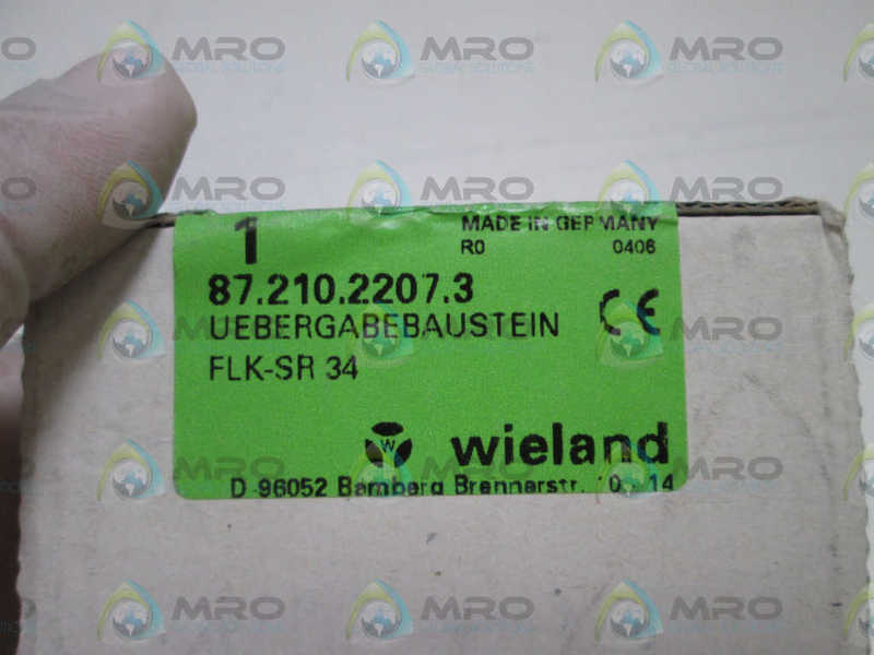 WIELAND 87.210.2207.3 FLK-SR34 CONVERSION MODULE NSFS
