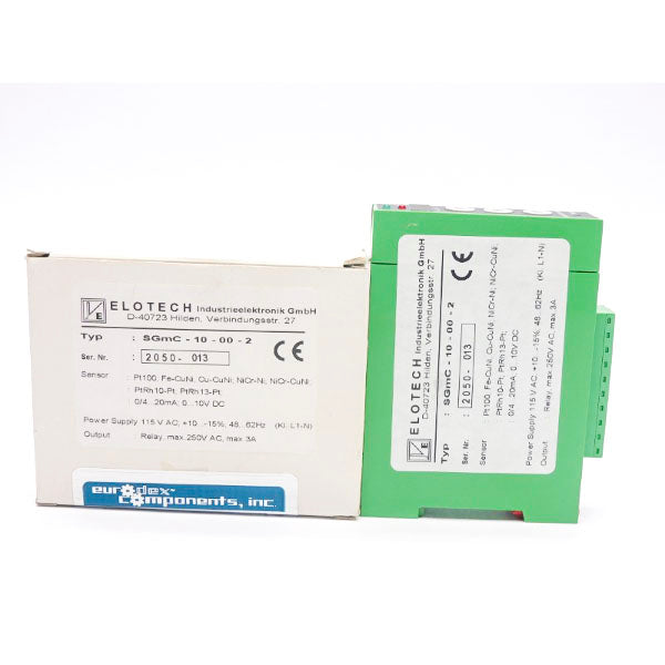 ELOTECH SGMC-10-00-2 250VAC 3A NSMP