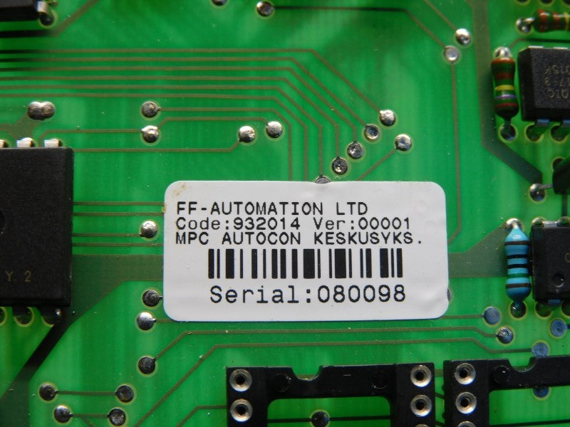 FF-AUTOMATION 932014  VER. 00001 NSNP