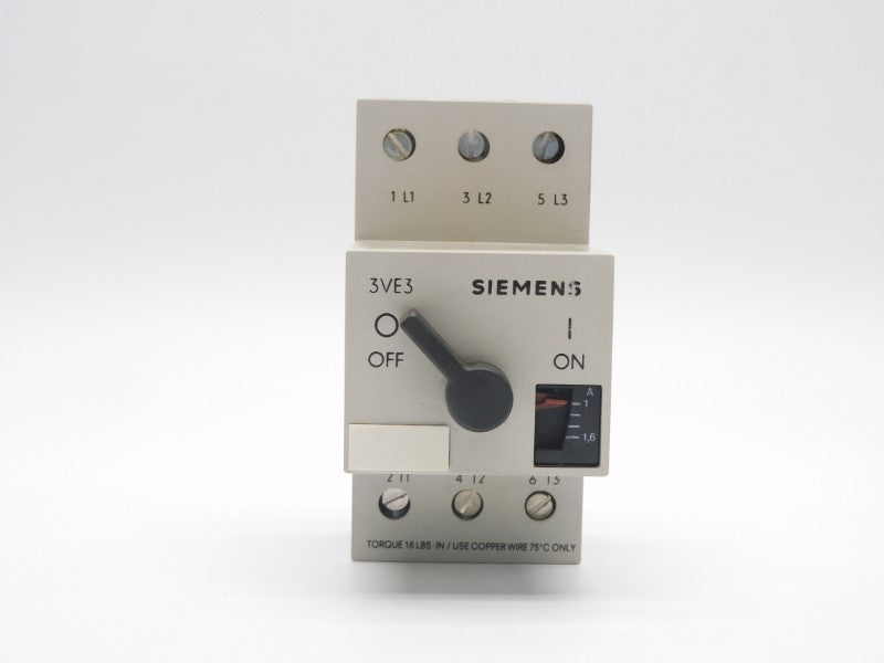 SIEMENS 3VE3000-2GA00 660V 1-1.16A NSMP