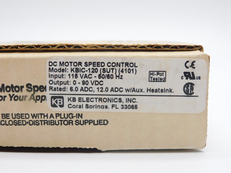 KB ELECTRONICS KBIC-120 (SUT)(4101) 115VAC NSMP