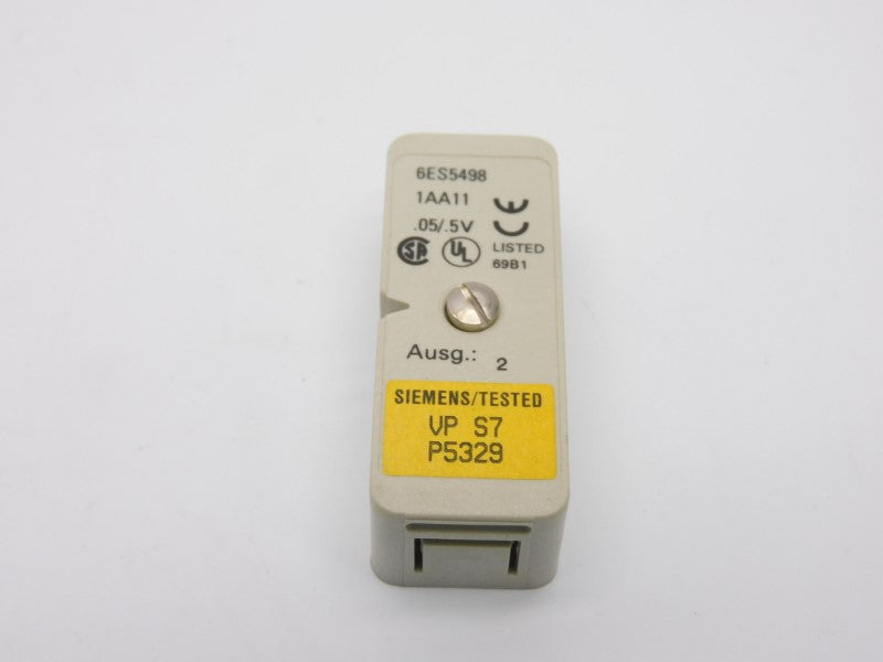 SIEMENS 6ES54981AA11 0.5/.5V NSNP