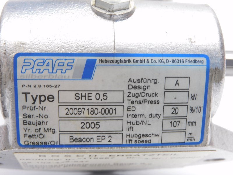 PFAF 2.8.165-27 SHE0.5 NSNP