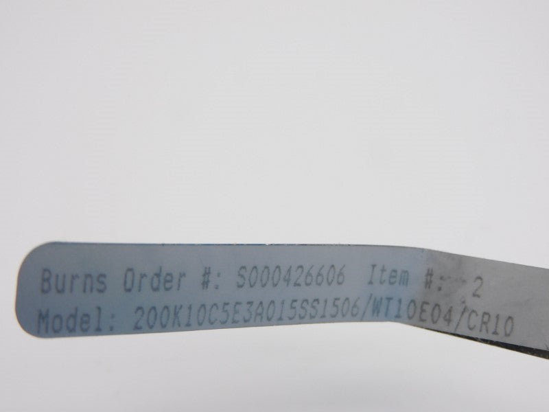 BURNS 200K10C5E3A015SS1506/WT10E04/CR10 NSNP