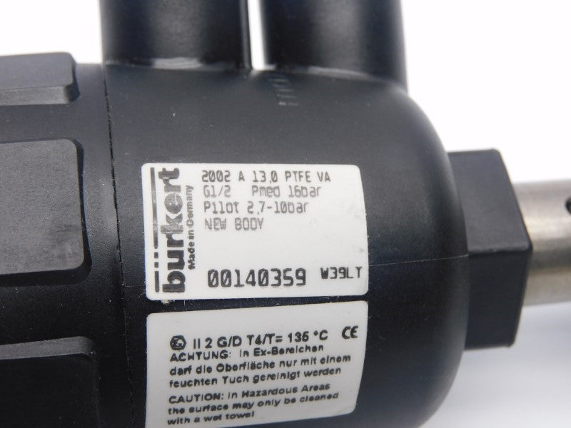 BURKERT 2002A13.0PTFEVAFG-1/2 00140359 NSMP