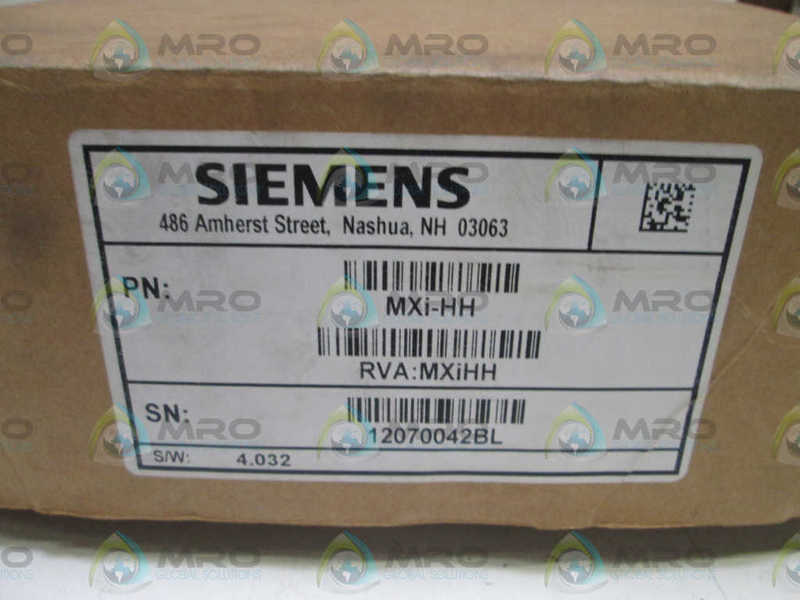 SIEMENS RVA:MXiHH NSMP