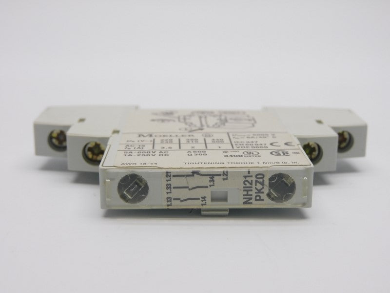 KLOCKNER MOELLER NHI21-PKZ0 600VAC 15A NSNP