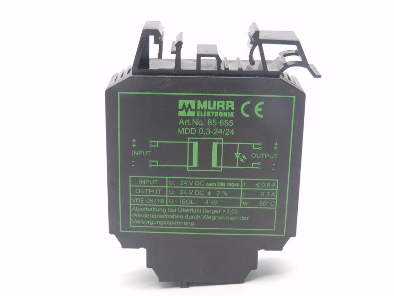 MURR ELEKTRONIK MDD0.3-24/24 85655 24VDC 0.6A NSNP