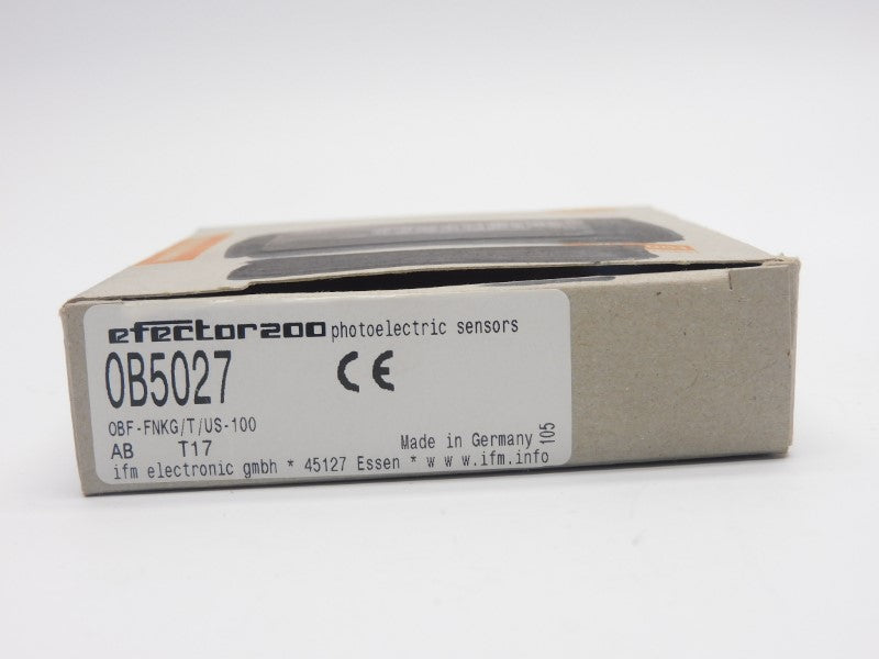 IFM EFECTOR OBF-FNKG/T/US-100 OB5027 10-36VDC NSMP