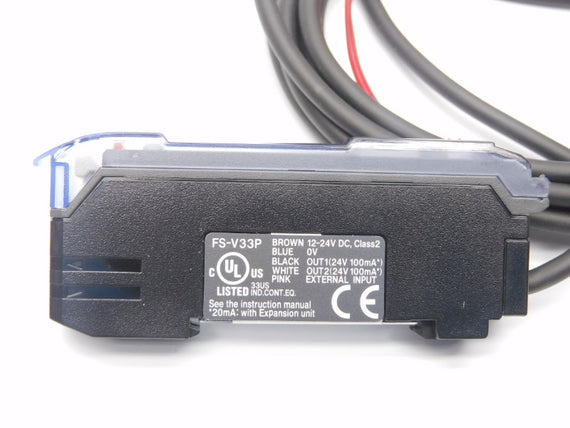 KEYENCE FS-V33P 12-24VDC NSMP