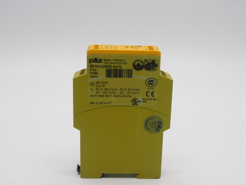 PILZ PZEX4V0.5/24VDC-4N/OFIX 774580 24VDC 5.0A NSMP