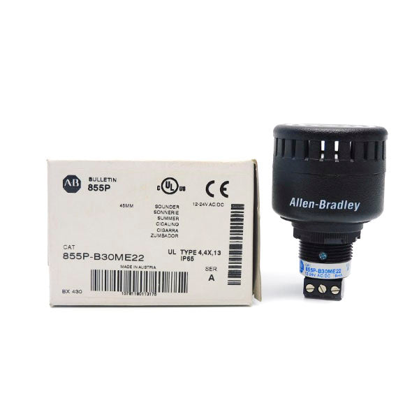 ALLEN BRADLEY 855P-B30ME22 SER. A 12-24VAC/DC (WH) NSMP