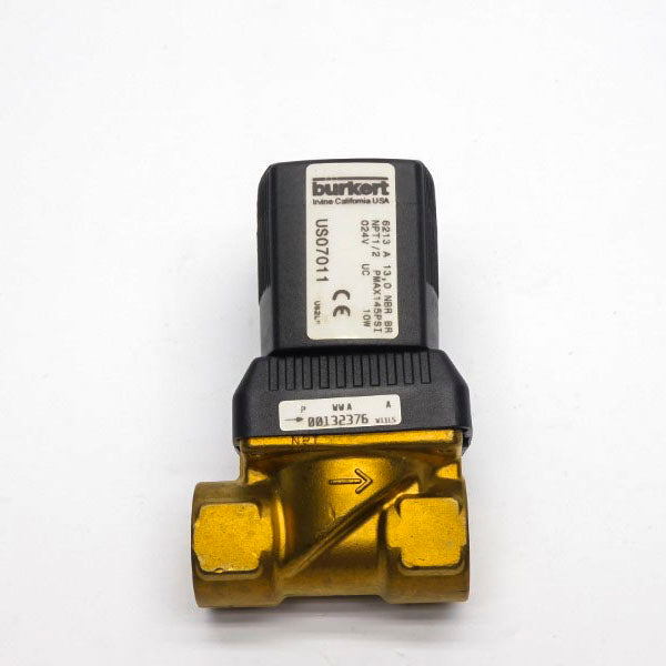BURKERT 6213A13.0NBRBRNPT-1/2" US07011 24V 145PSI NSNP
