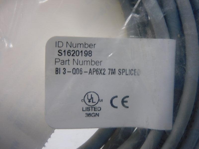 TURCK BI3-Q06-AP6X27MSPLICED 1620198 10-30VDC NSMP