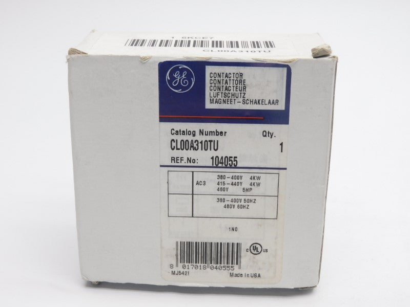 GENERAL ELECTRIC CL00A310TU 480V 25A NSMP