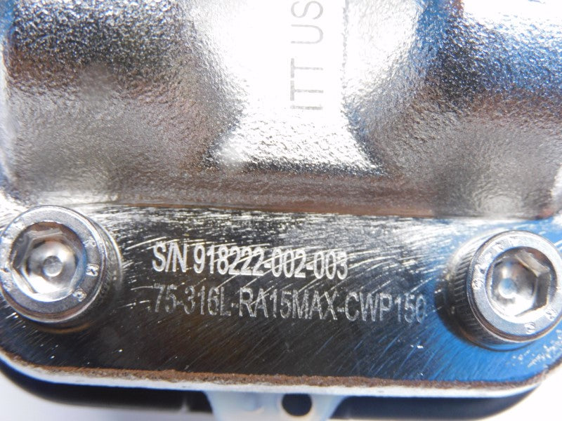 ITT .5-316L-RA15MAX-CWP150 .75-316L-RA15MAX-CWP150 1/2" (AS IS) NSNP