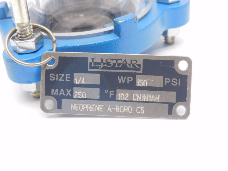 L.J. STAR 101 150PSI 1/4" NSNP