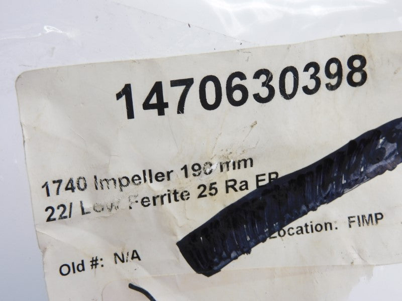 IMPELLER 1470630398 1740 190MM NSNP