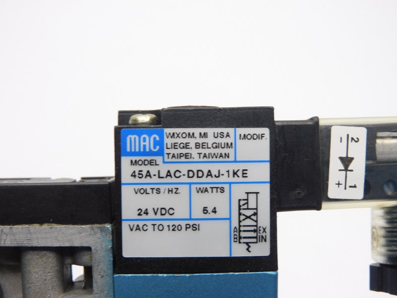 MAC 45A-LAC-DDAJ-1KE 24VDC 120PSI NSMP