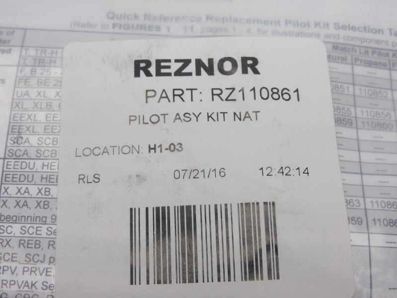 REZNOR RZ110861 NSMP