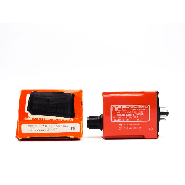 NCC T1K-00060-462 24VDC 10A  .6-60S NSMP
