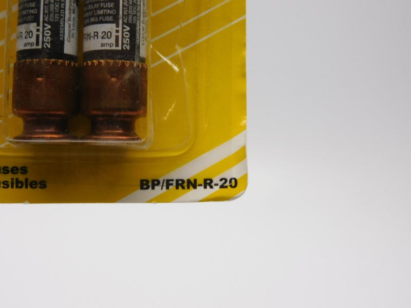 BUSSMANN BP/FRN-R-20 250V 20A (PKG OF 2) NSMP