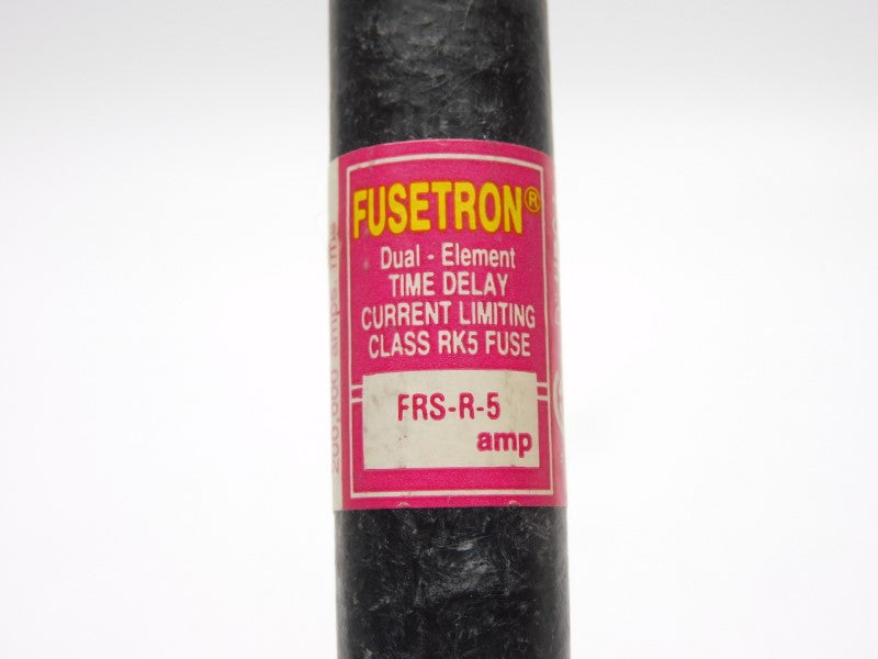 FUSETRON FRS-R-5 600VAC 5A (PINK) NSNP