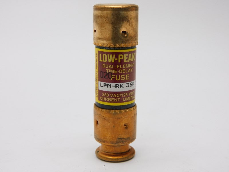 BUSSMANN LPN-RK-3SP 250VAC 3A (PKG OF 10) (BR/YL) NSMP