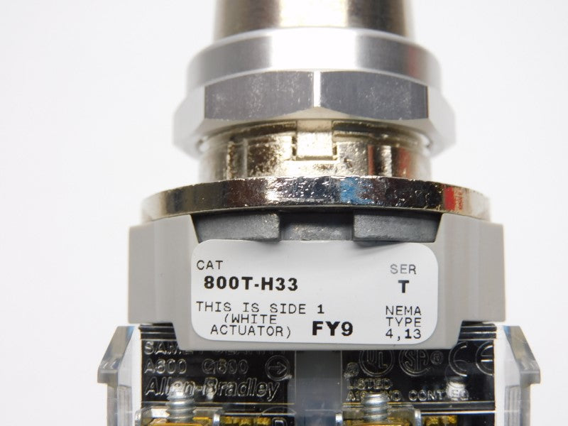 ALLEN BRADLEY 800T-H3303A SER. T NSNP