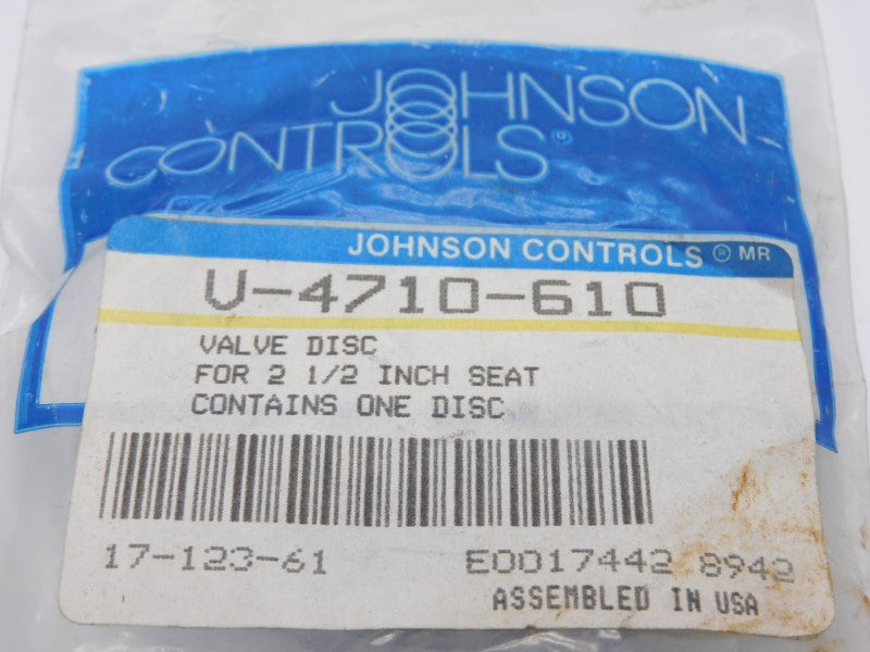 JOHNSON CONTROLS V-4710-610 2-1/2" NSMP