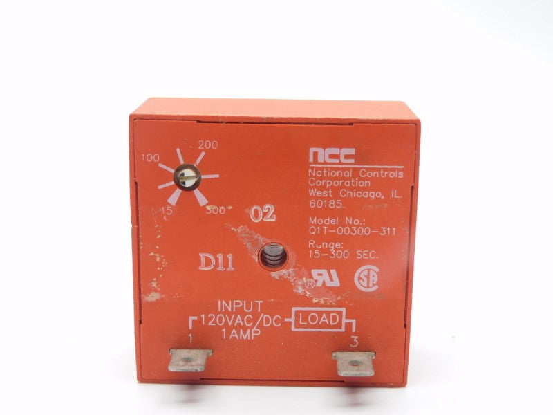 NCC Q1T-00300-311 120VAC/DC 1A 15-300S UNMP