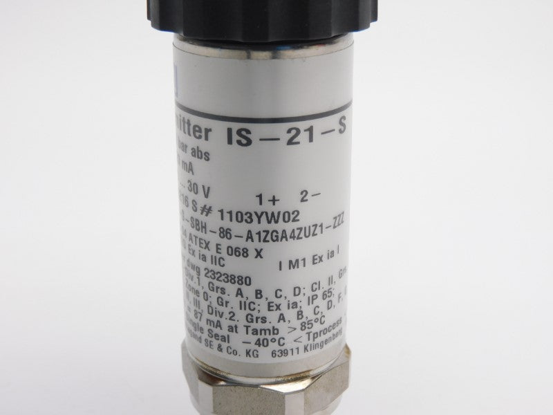 WIKA IS-21-S-SBH-86-A1ZGA4ZUZ1-ZZZ IS-21-S 10-30VDC (NO CONNECTOR) NSNP