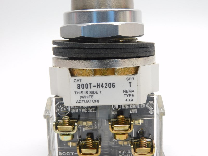 ALLEN BRADLEY 800T-H4206B SER. T (NO KEY) NSNP