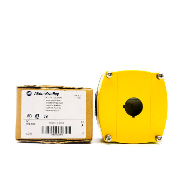 ALLEN BRADLEY 800F-1YM SER. A (BR/WH) NSMP